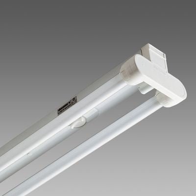 Plafoniera LED Rapid System 2x36W IP40 - Sezionatore Integrato Illuminazione Professionale - Gieffeshop Illuminazione LED My Store