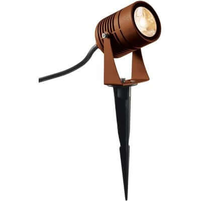 SLV 1002203 PROIETTORE LED IN ALLUMINIO CON PICCHETTO 6W 230VAC RUGGINE - Gieffeshop LAMPADA My Store