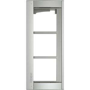 Supporto con Cornice BTicino Terraneo 350231 - 3 Moduli Sfera Allmetal - Gieffeshop scatole incasso My Store