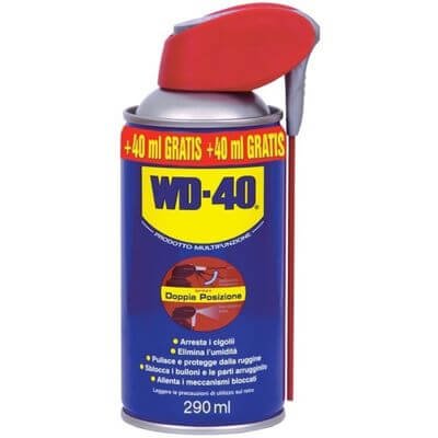 WD40 39419 IDROREPELLENTE ANTICORROSIVO LUBRIFICANTE SBLOCCANTE 290ML - Gieffeshop ATTREZZATURA LAVORO My Store