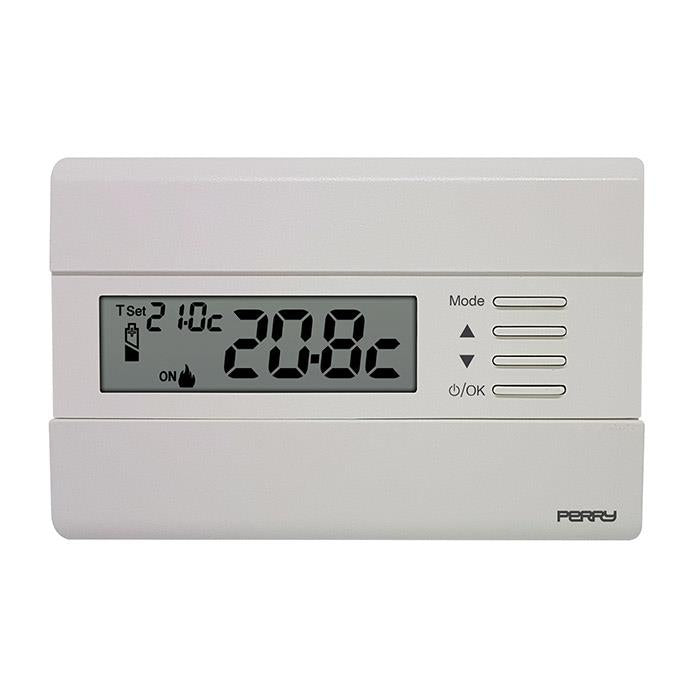 PERRY TE011B TERMOSTATO ELETTRONICO PARETE CON DISPLAY My Store