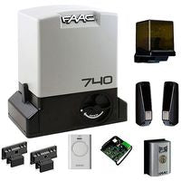 FAAC   1056303445    KIT AUTOMAZIONE CANCELLO SCORREVOLE My Store