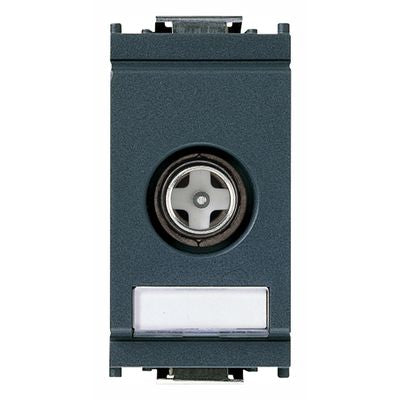 VIMAR    16306.01    SERIE IDEA PRESA TV DERIVATA 9,5MM MASCHIO 1 MODULO ANTRACITE My Store