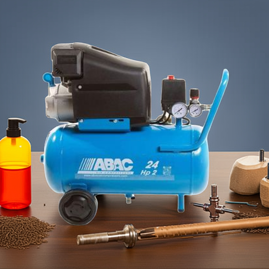 ABAC MULTIAIR  1129100021     COMPRESSORE A PISTONE PRESSIONE 10BAR PORTATA 220L/MIN My Store