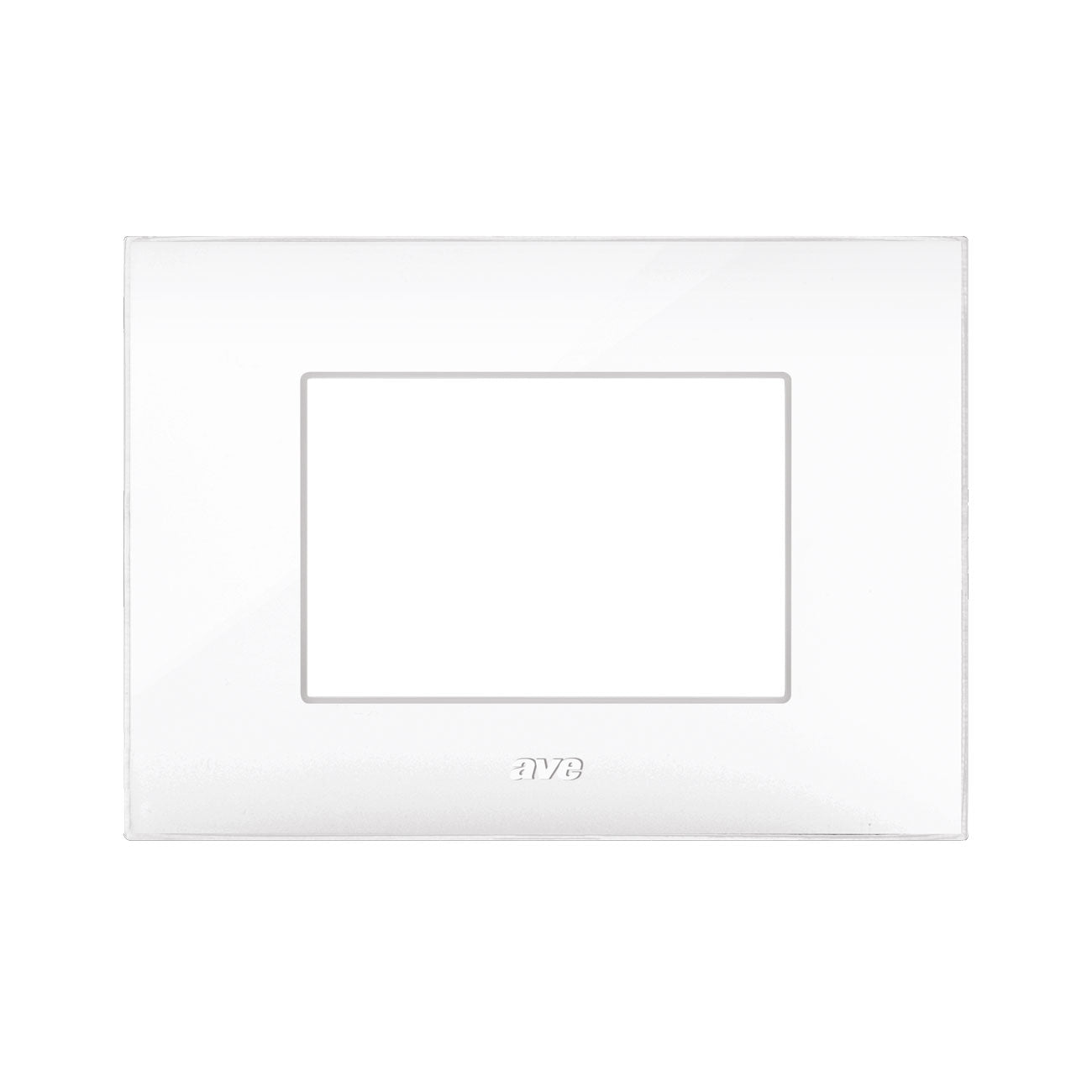 AVE   44PJ03B     PLACCA 3 MODULI BIANCO My Store
