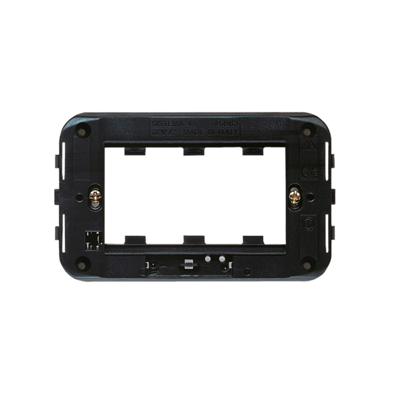 AVE   45B63    SUPPORTO PER SCATOLA DA INCASSO 3 MODULI My Store