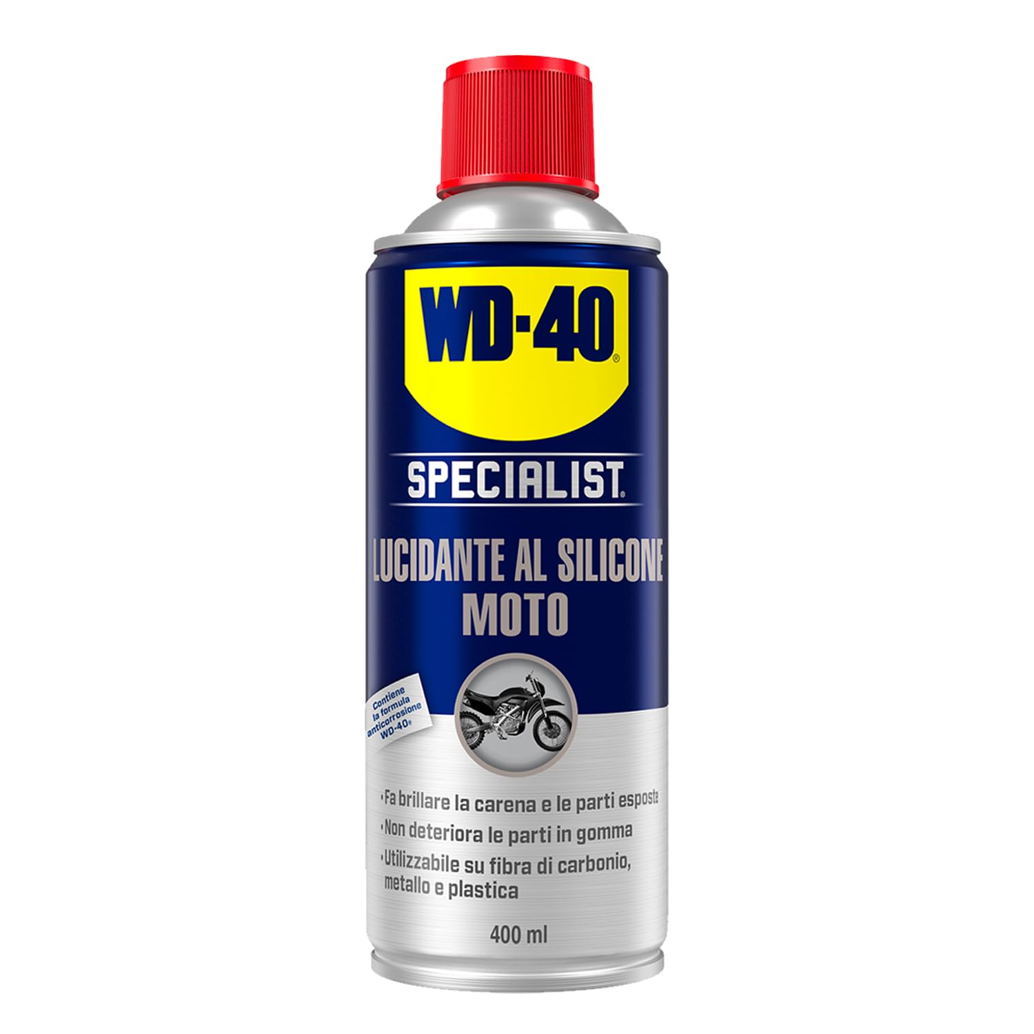 WD40 39021/46  MOTO LUCIDANTE IN SILICONE SPRAY 400ML My Store