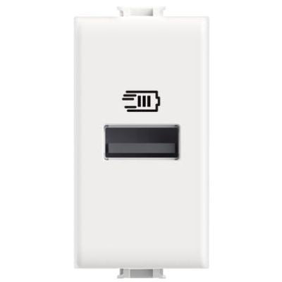 BTICINO  AM4191A    SERIE MATIX   PRESA USB TIPO A BIANCO
