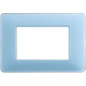 BTICINO   AM4803CAR    SERIE MATIX PLACCA 3 MODULI BLU TURCHESE My Store