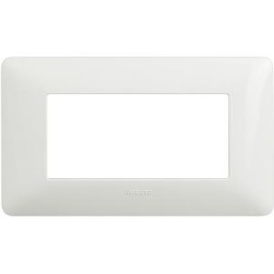 BTICINO   AM4804BBN    SERIE MATIX PLACCA 4 MODULI BIANCO My Store