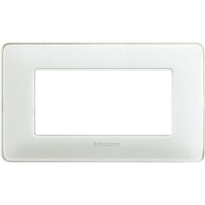 BTICINO  AM4804CBN    SERIE MATIX PLACCA 4 MODULI GHIACCIO My Store