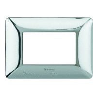 BTICINO   AM4804GCR    SERIE MATIX PLACCA 4 MODULI CROMO LUCIDO My Store