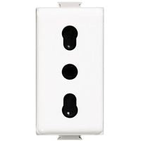 BTICINO   AM5180    SERIE MATIX PRESA BIPASSO 2P+T 10/16A BIANCO My Store