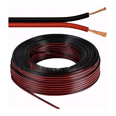 CAVO PIATTO ROSSO/NERO 2X1MMQ My Store