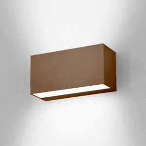 NOBILE ILUMINAZIONE  BA20/2A/3K/BR    LAMPADA DA PARETE LED IN METALLO 2X15W 230VAC My Store