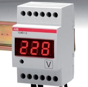 ABB     EG6553       VOLTMETRO DIRETTO DIGITALE 0-600VAC/VDC My Store