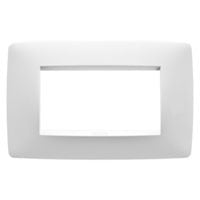 GEWISS   GW16104TB    SERIE CHORUS PLACCA ONE 4 MODULI BIANCO LATTE My Store