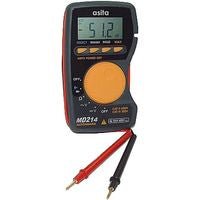 ASITA MD214 Multimetro Digitale Tascabile 600V AC/DC Compatto - Gieffeshop ATTREZZATURA LAVORO My Store