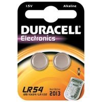 Batterie Duracell LR54 Alcalina 1,5V - Electronics Confezione 2 Pezzi - Gieffeshop BATTERIE Duracell
