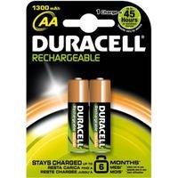 Batterie Ricaricabili Duracell AA 1300mAh NiMH - Ecologiche Stilo HR6 2 Pezzi - Gieffeshop Batterie Ricaricabili Duracell