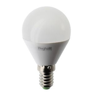 BEGHELLI 56871 LAMPADA LED SFERA OPALE 7W 230VAC E14 - Gieffeshop LAMPADA My Store