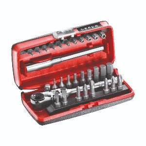 BLACK+DECKER U06060012 Set Inserti Cricchetto 31 Pezzi PH/PZ/TX Cassetta - Gieffeshop ATTREZZATURA LAVORO BLACK+DECKER