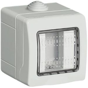 BTICINO 24501 CONTENITORE PARETE IP55 1 MODULO - Gieffeshop scatole incasso My Store