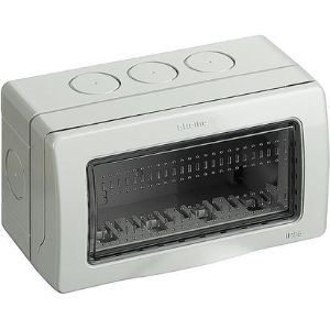 BTICINO 25504 CONTENITORE PARETE IP55 4 MODULI - Gieffeshop Serie Civili My Store