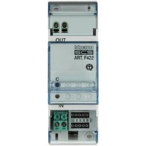BTICINO F422 INTERFACCIA TRASISTEMI SCS 2 MODULI - Gieffeshop INDUSTRIALE My Store