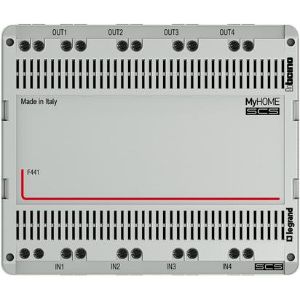 BTICINO F441 NODO AUDIO/VIDEO 6 MODULI - Gieffeshop Gestione luci My Store