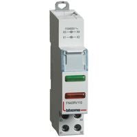 BTICINO FN40RV110 INDICATORE LUMINOSO LED DOPPIO COLORE ROSSO/VERDE - Gieffeshop INDUSTRIALE My Store