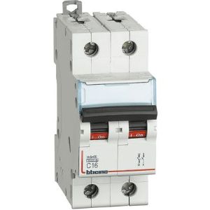 BTICINO FN81NC16 INTERRUTTORE MAGNET. 1P+N 16A 6KA CURVA C - Gieffeshop INDUSTRIALE My Store
