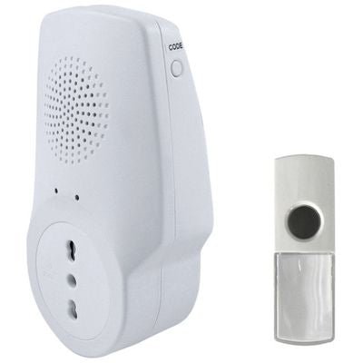 Campanello Wireless Arteleta AS309 Venus - Portata 150m, 8 Melodie, Spina Passante - Gieffeshop ANTIFURTI My Store