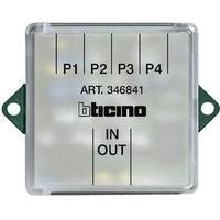 Derivatore Video di Piano BTicino Terraneo 346841 - 2 Fili Distribuzione Stella - Gieffeshop COMANDO My Store