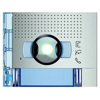 Frontale BTicino Terraneo 351321 - Audio/Video Grandangolare 2 Pulsanti Allmetal - Gieffeshop Serie Civili My Store