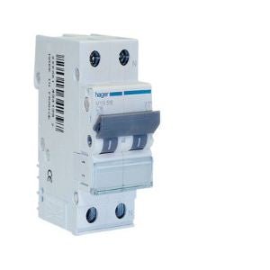 HAGER MYN520 INTERRUT. MAGNETOT. 1P+N 20A 4,5KA CURVA C - Gieffeshop INDUSTRIALE My Store