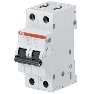 Interruttore ABB S598491 Magnetotermico - 2P 20A 4,5kA Curva C Serie S200 Standard - Gieffeshop INDUSTRIALE My Store