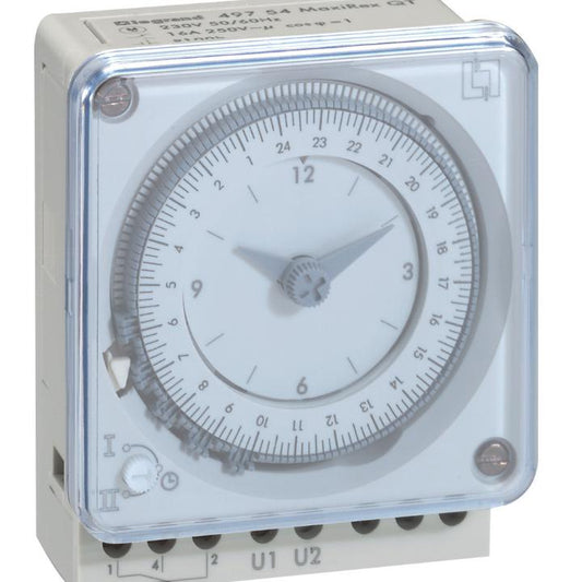 Interruttore Orario BTicino 49754 - Analogico Giornaliero 24H 16A Qualità Italiana DIN - Gieffeshop INTERRUTTORE ORARIO BTicino