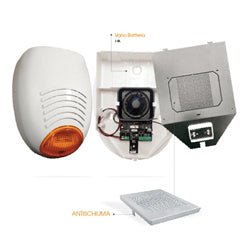 Kit Antischiuma AMC K - 136 - Dispositivo Metallico Protezione Sirena SR136 Anti - Sabotaggio - Gieffeshop ANTIFURTI AMC ELETTRONICA