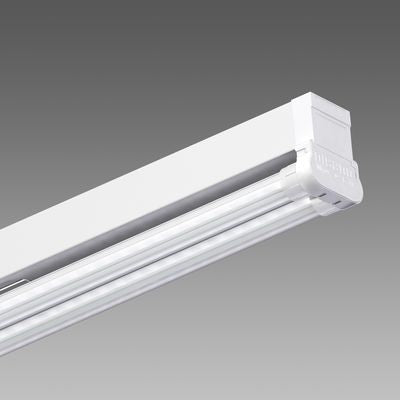 Modulo LED Disano Rapid System: plafoniera bianca a doppia emissione con design elegante.