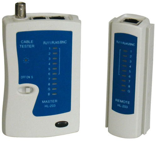 MELCHIONI 489905002 TESTER CAVI LAN CONTROLLO CONTINUITA - Gieffeshop ATTREZZATURA LAVORO My Store