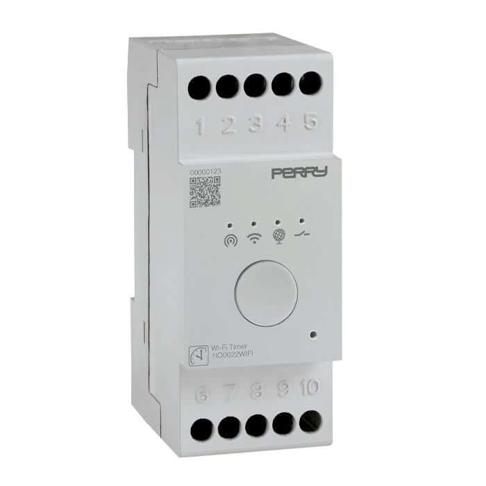 PERRY 0022WIFI INTERRUTTORE ORARIO WIFI 2 MODULI DIN - Gieffeshop INDUSTRIALE My Store