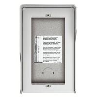 Scatola BTicino Terraneo 350621 - Parete 2 Moduli Visiera Allmetal - Gieffeshop scatole incasso My Store